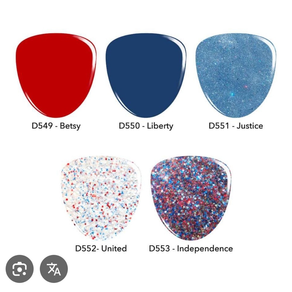 United We Stand - Revel Nail - 2 tsp each - Depotted